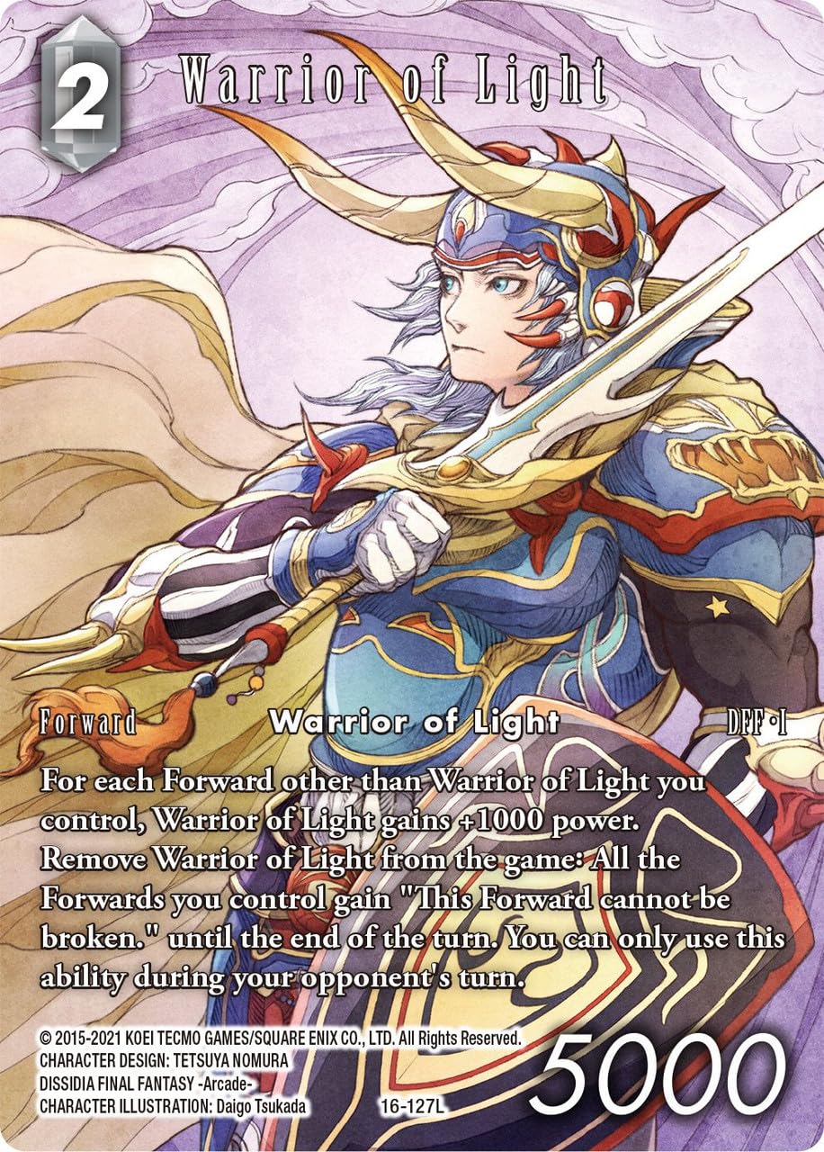 INNER CASE FF TCG Final Fantasy Dissidia Collection Set 2023 Trading Card Game by Square Enix 7