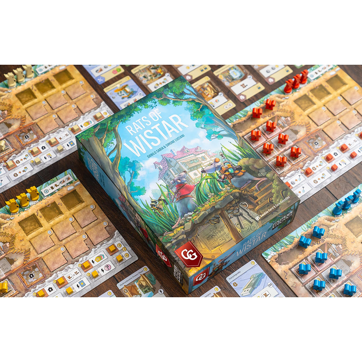 Rats of Wistar Board Game by Capstone Games 8