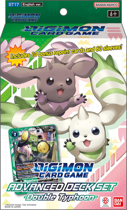 BANDAI Digimon TCG - ST17 Double Typhoon Advanced Deck Set 2