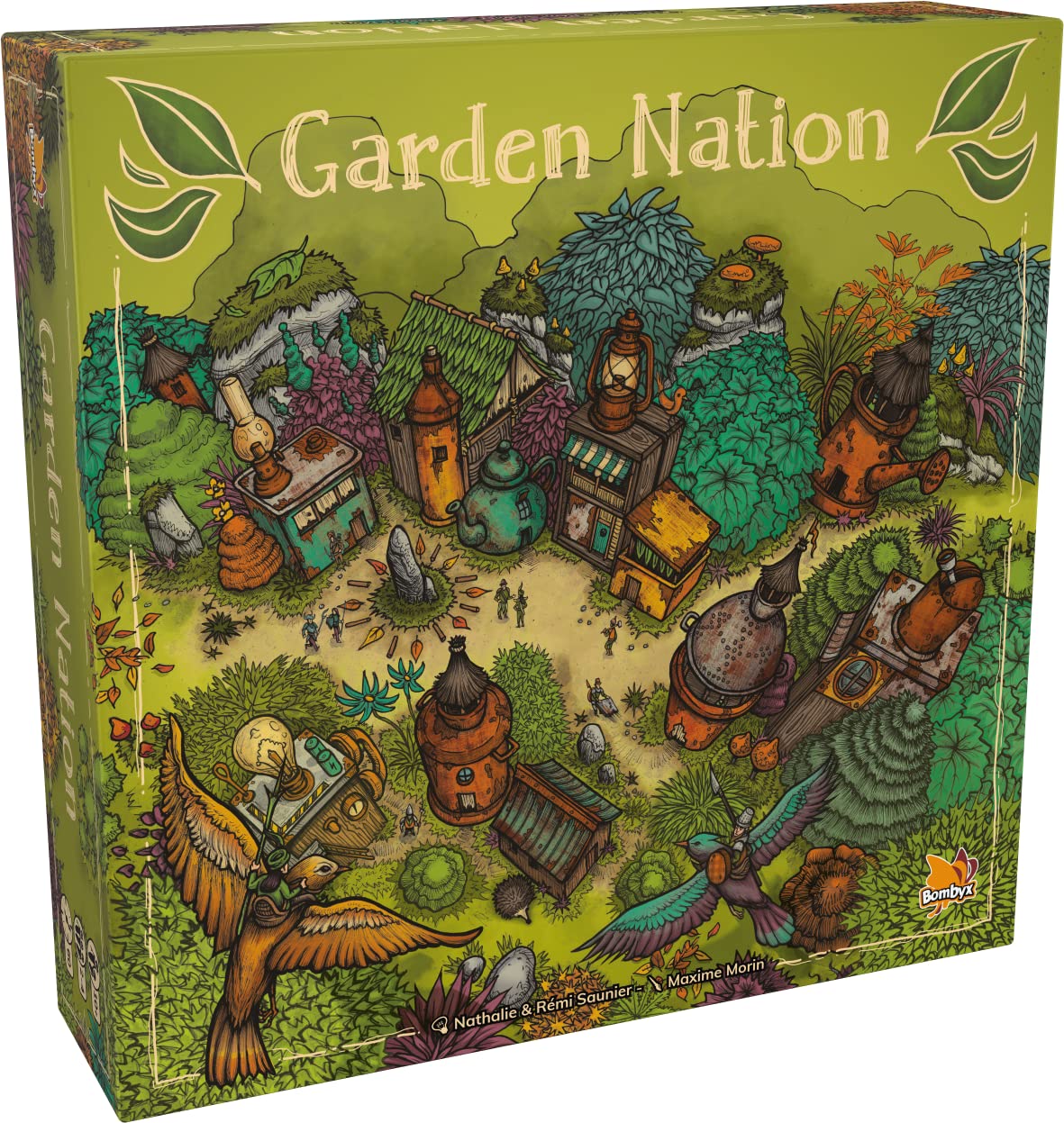 Bombyx Garden Nation - War and Building Board Game,, Ages 10+, 2-4 Players, 60 Min 2