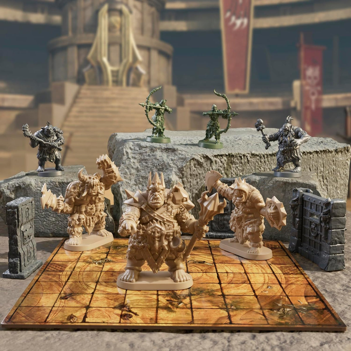 HeroQuest Against the Ogre Horde Quest Pack Board Game Expansion