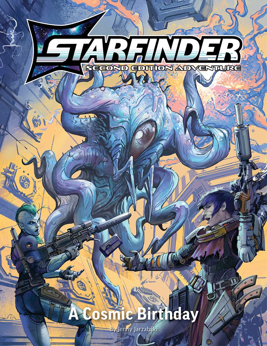 Starfinder Second Edition Playtest Adventure A Cosmic Birthday Book 1