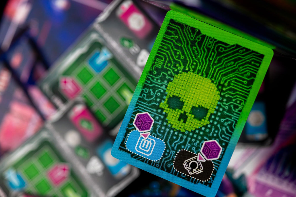 Thunderworks Games - Metrorunner | Strategy Board Game | Sci-fi Rondel Eurogame with Hacking Tile Puzzle | Worker Movement & Resource Collection | Family Game for 1-5 Players Ages 14+ 30-90 Minutes 8