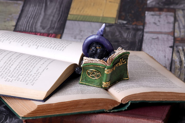 Kittys Grimoire Figurine in Green 8.2cm