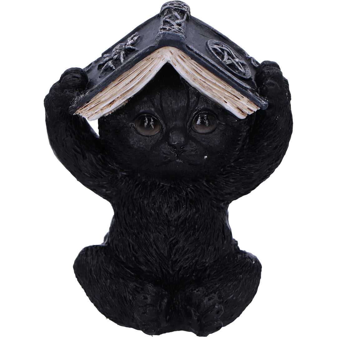 Three Wise Witchy Black Spell Cats 8.5cm