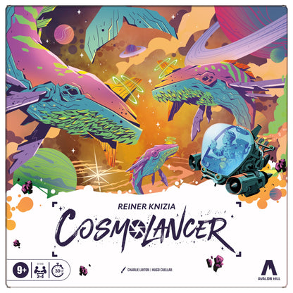 Cosmolancer Board Game by Avalon Hill 1