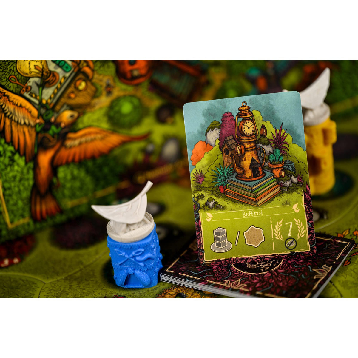 Bombyx Garden Nation - War and Building Board Game,, Ages 10+, 2-4 Players, 60 Min 7