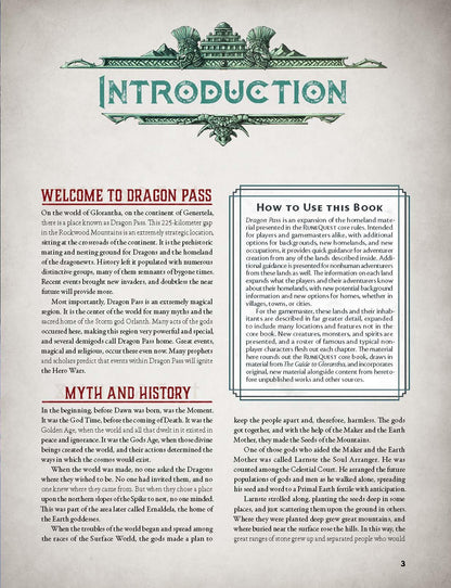 Dragon Pass: Lands of RuneQuest 3
