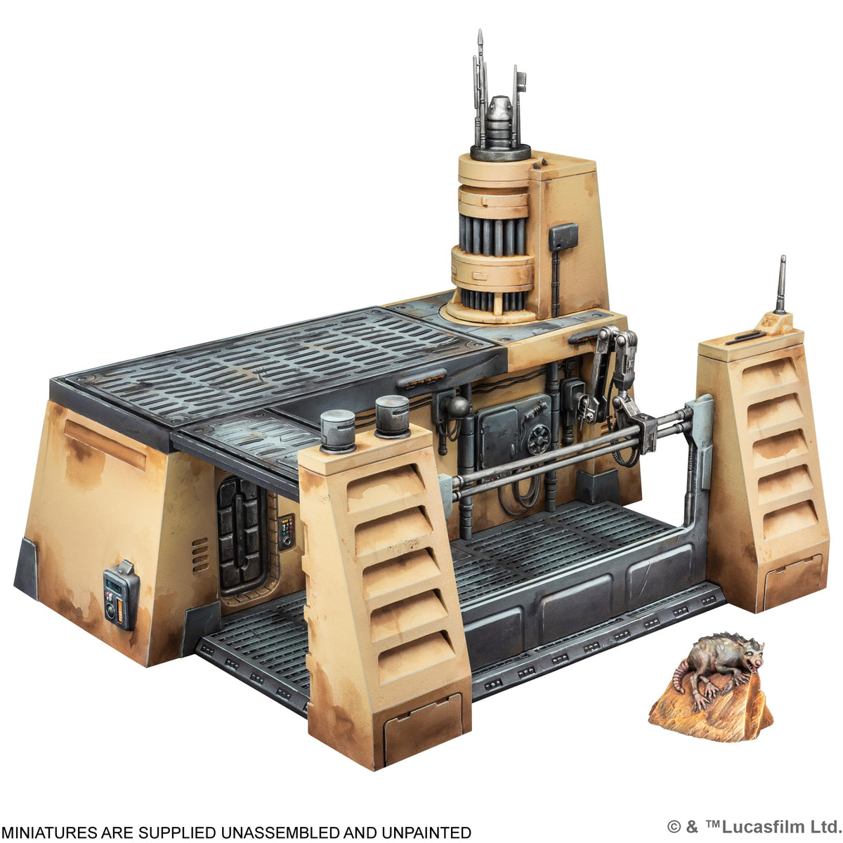 Atomic Mass Games Star Wars Shatterpoint Maintenance Bay Terrain Pack - Enhance Gameplay! Tabletop Miniatures Game for Kids and Adults, Ages 14+, 2 Players, 90 Minute Playtime, Made 2