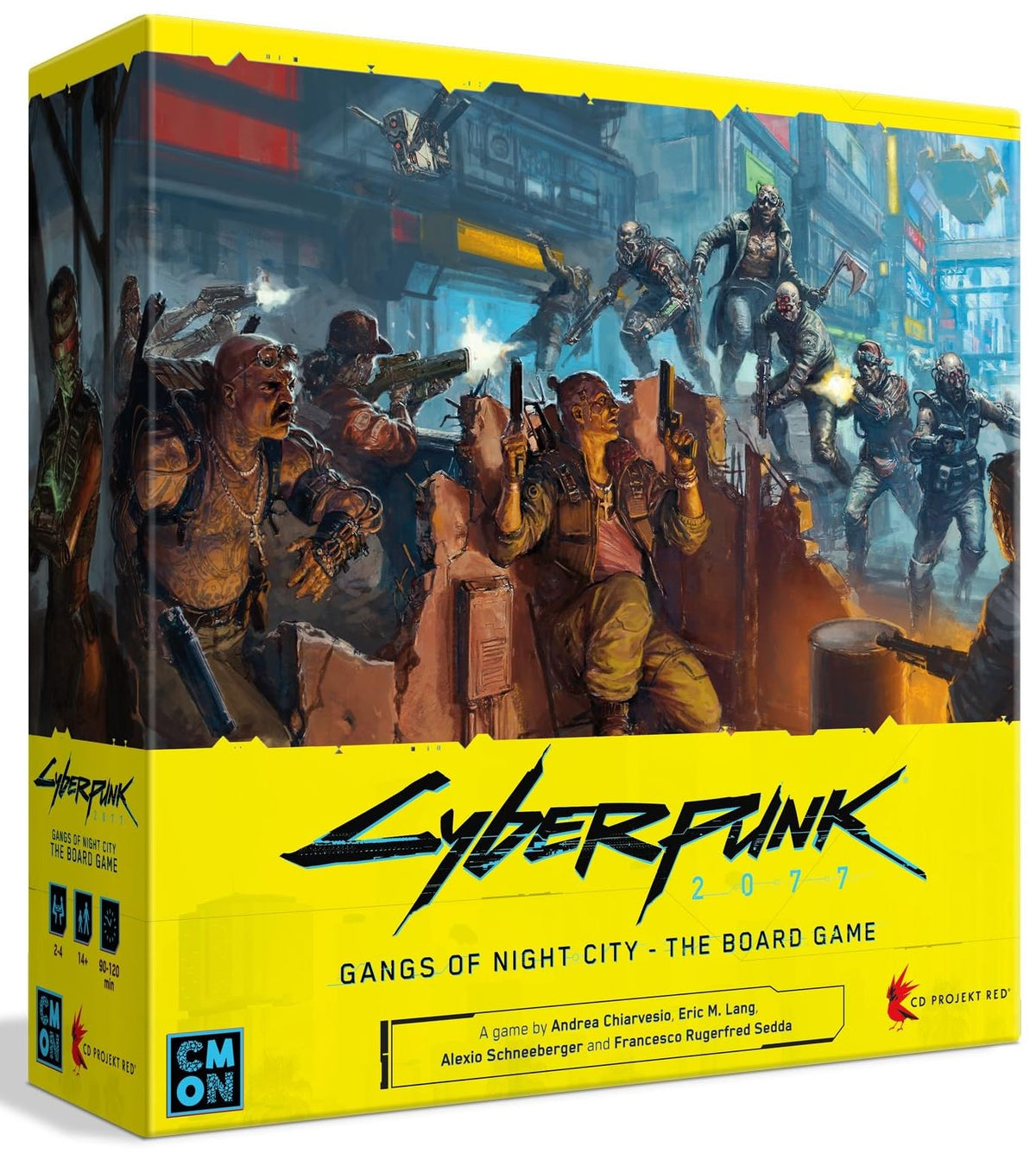 Cyberpunk 2077 Gangs of Night City Board Game Conquer the Night 1