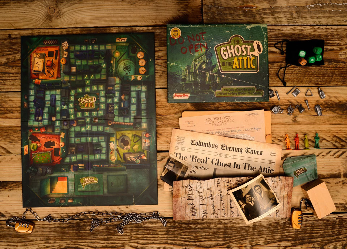 Ghost in the Attic Puzzle by the Mystery Agency 8