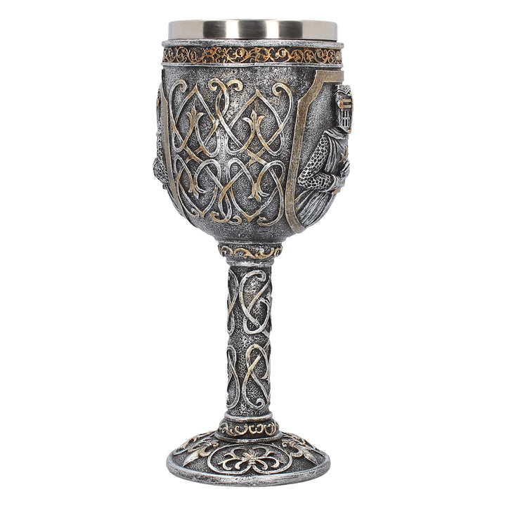 Armoured Medival Knight Soldier Goblet 19cm