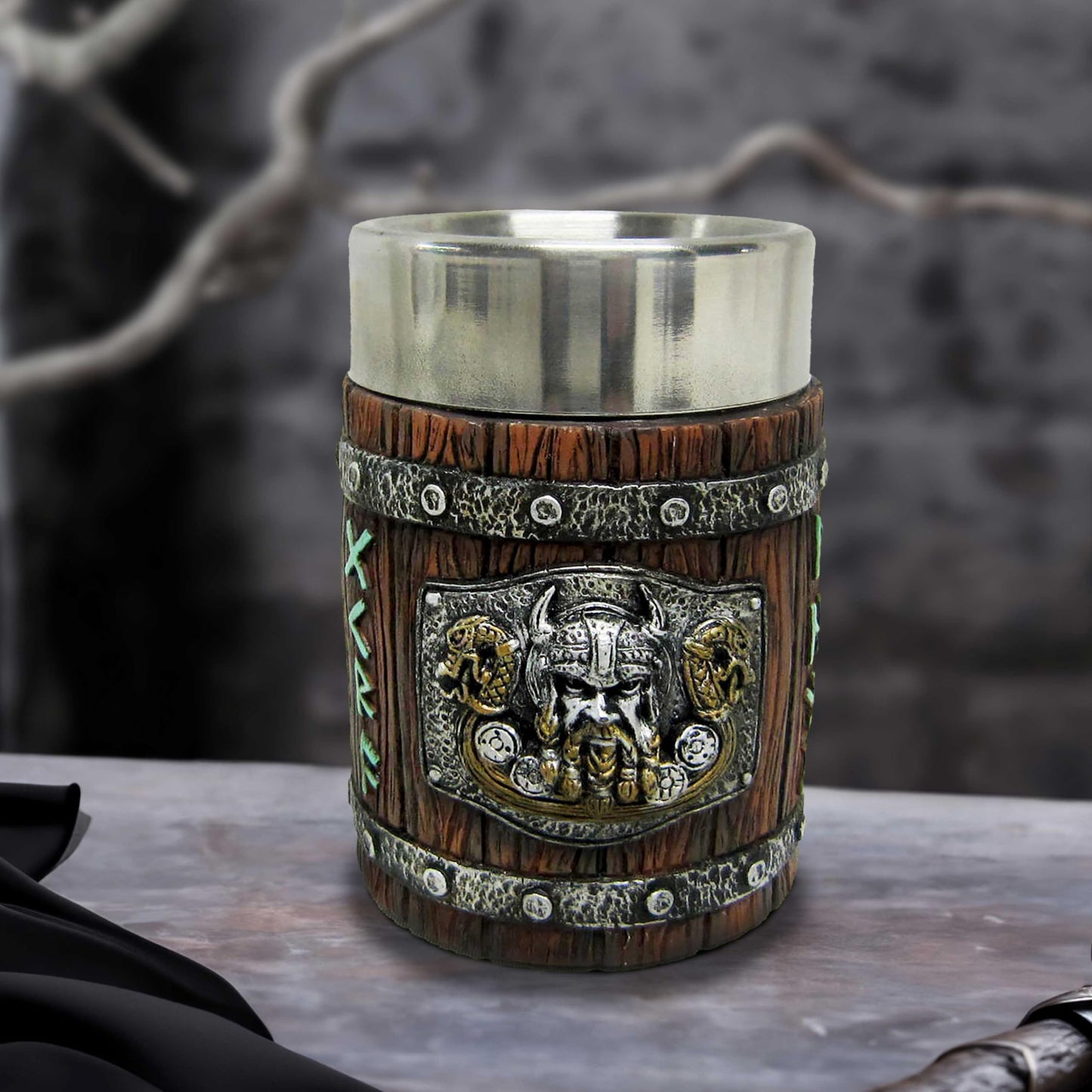 Medieval Norseman Shot Glass 8cm 5
