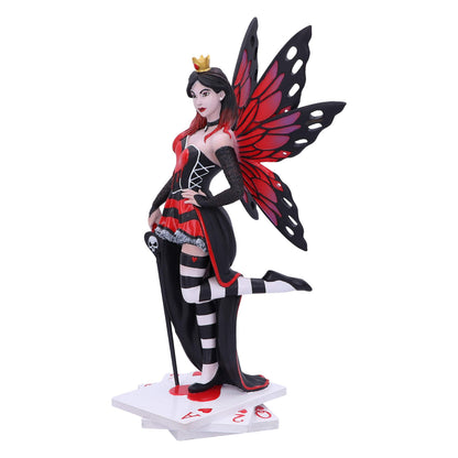 Wonderland Fairies Queen of Hearts Red Card Figurine 26cm 2
