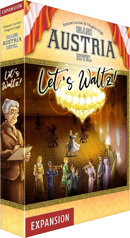 Grand Austria Hotel Lets Waltz Board Game Expansion