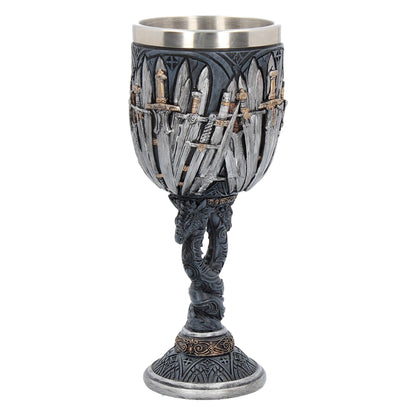 Nemesis Now Medieval Sword Dragon Wine Goblet 17.5cm 3