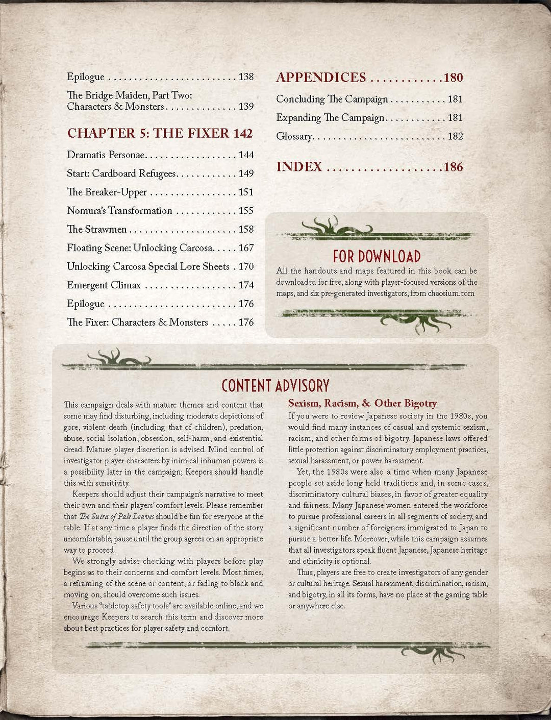 The Sutra Of Pale Leaves Volume 2 - Carcosa Manifest: Call Of Cthulhu 4