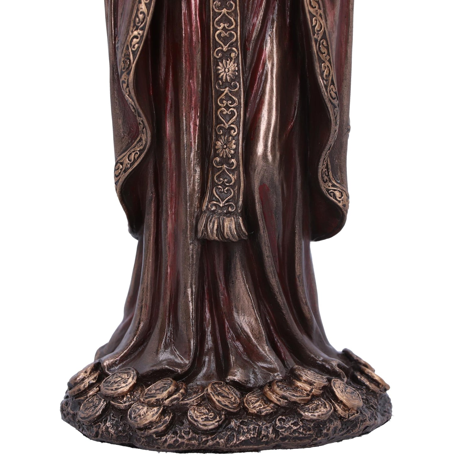 Santisima Muerte Bronze Figurine 19cm 4