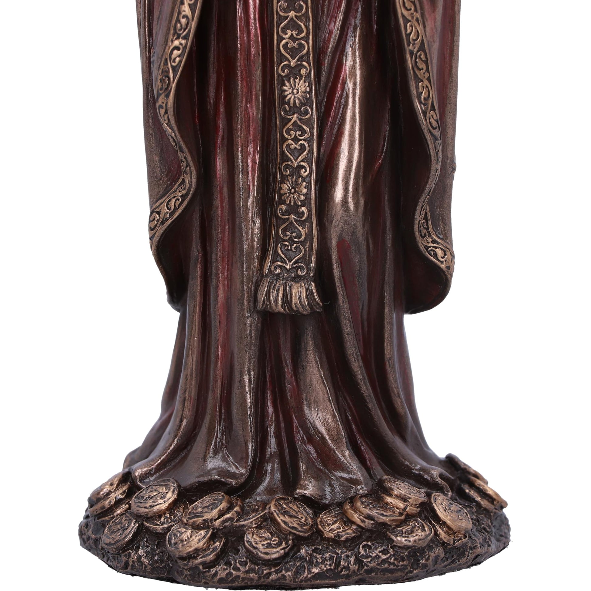 Santisima Muerte Bronze Figurine 19cm 4