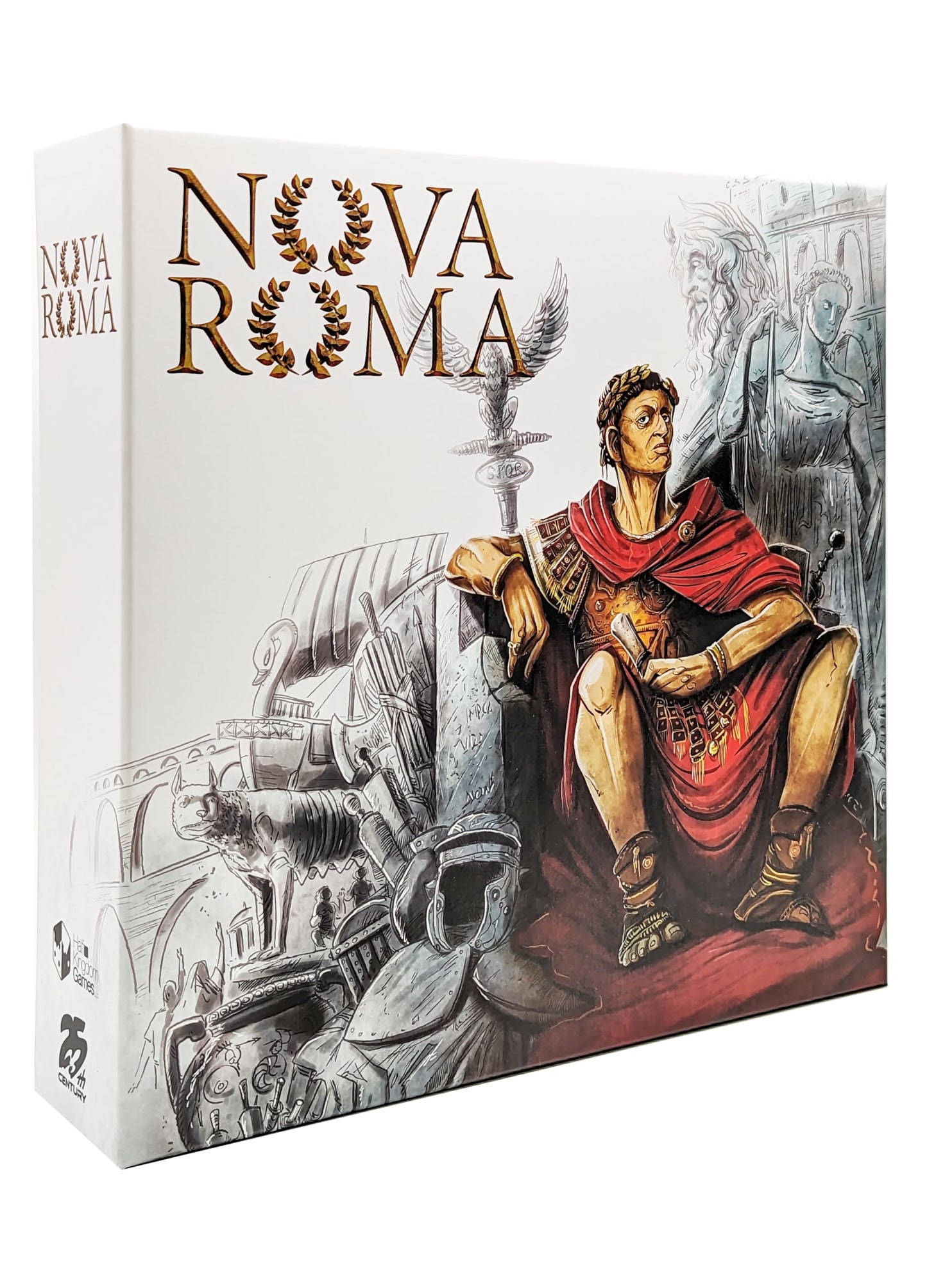 Nova Roma Emperor Constantine Builds The New Roman Empire Euro Strategy Board Game 4