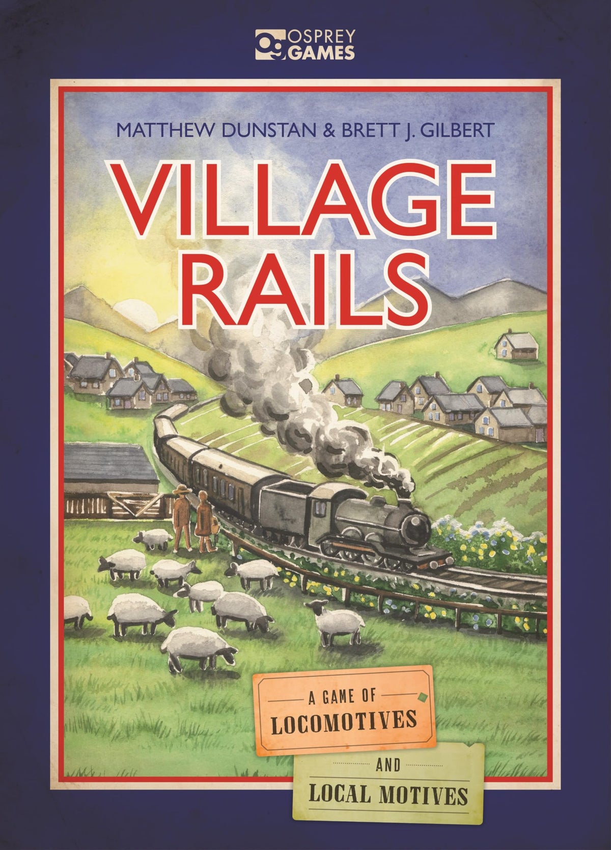 Village Rails Board Game by Osprey 1