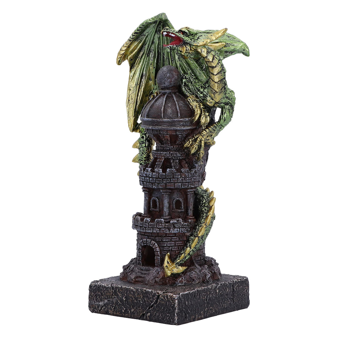 Guardian of the Tower Green Dragon Figurine 17.7cm