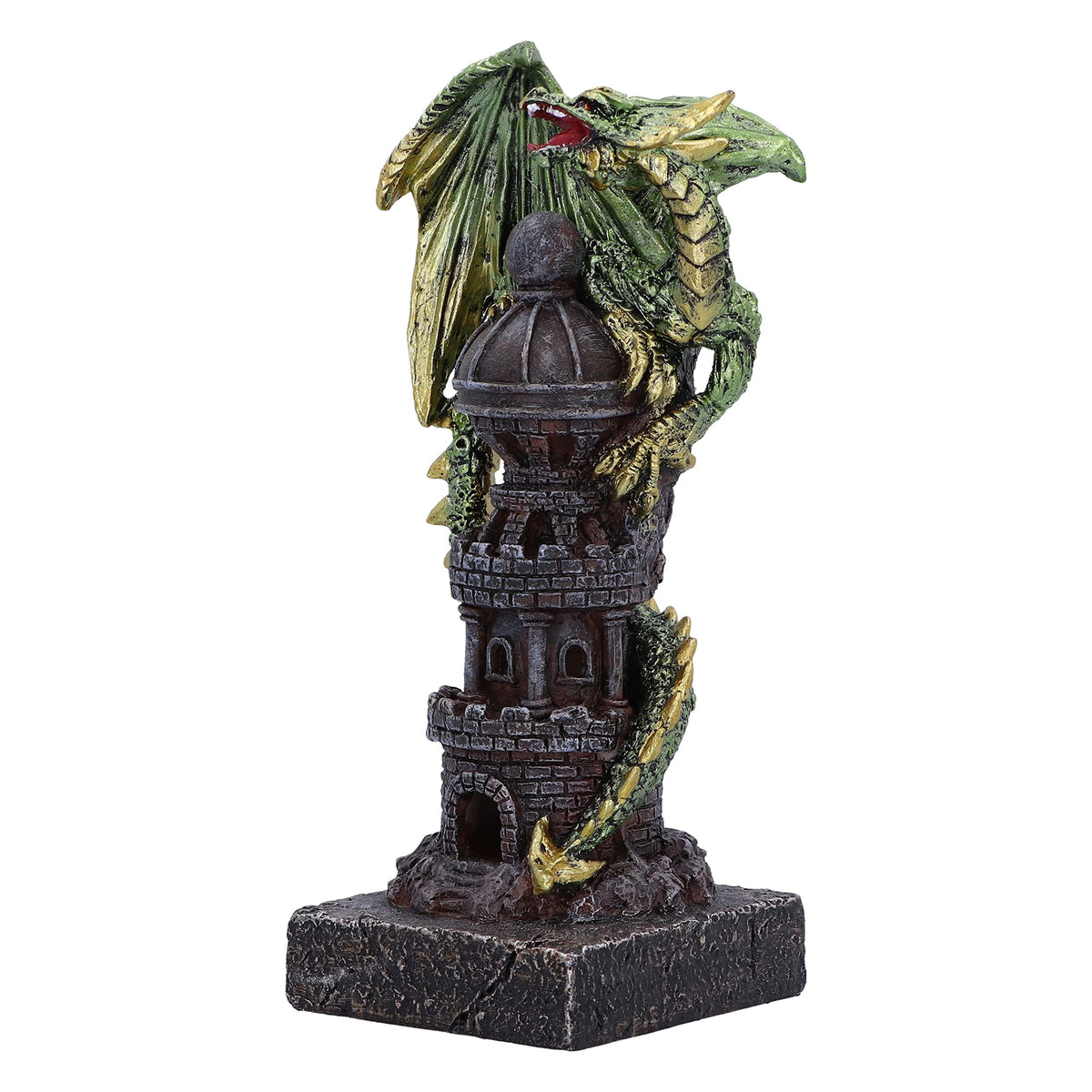 Guardian of the Tower Green Dragon Figurine 17.7cm 3