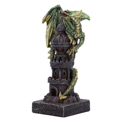 Guardian of the Tower Green Dragon Figurine 17.7cm 3