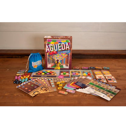 Agueda City of Umbrellas Strategy Board Game for 1 to 5 Players 2
