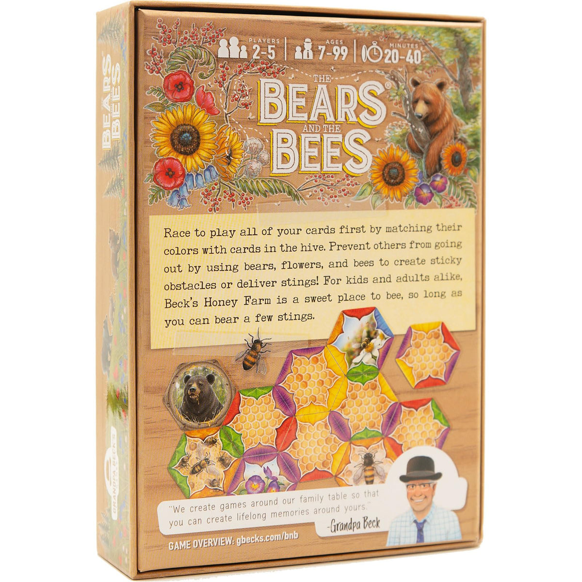 The Bears And The Bees Board Game by Grandpa Becks 2