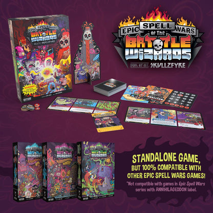 Epic Spell Wars of the Battle Wizards Duel at Mt Skullzfyre Card Game 6