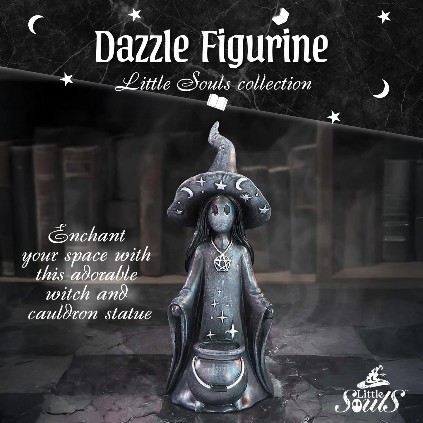 Little Souls Dazzle Witch 12.5cm Resin Statue 8