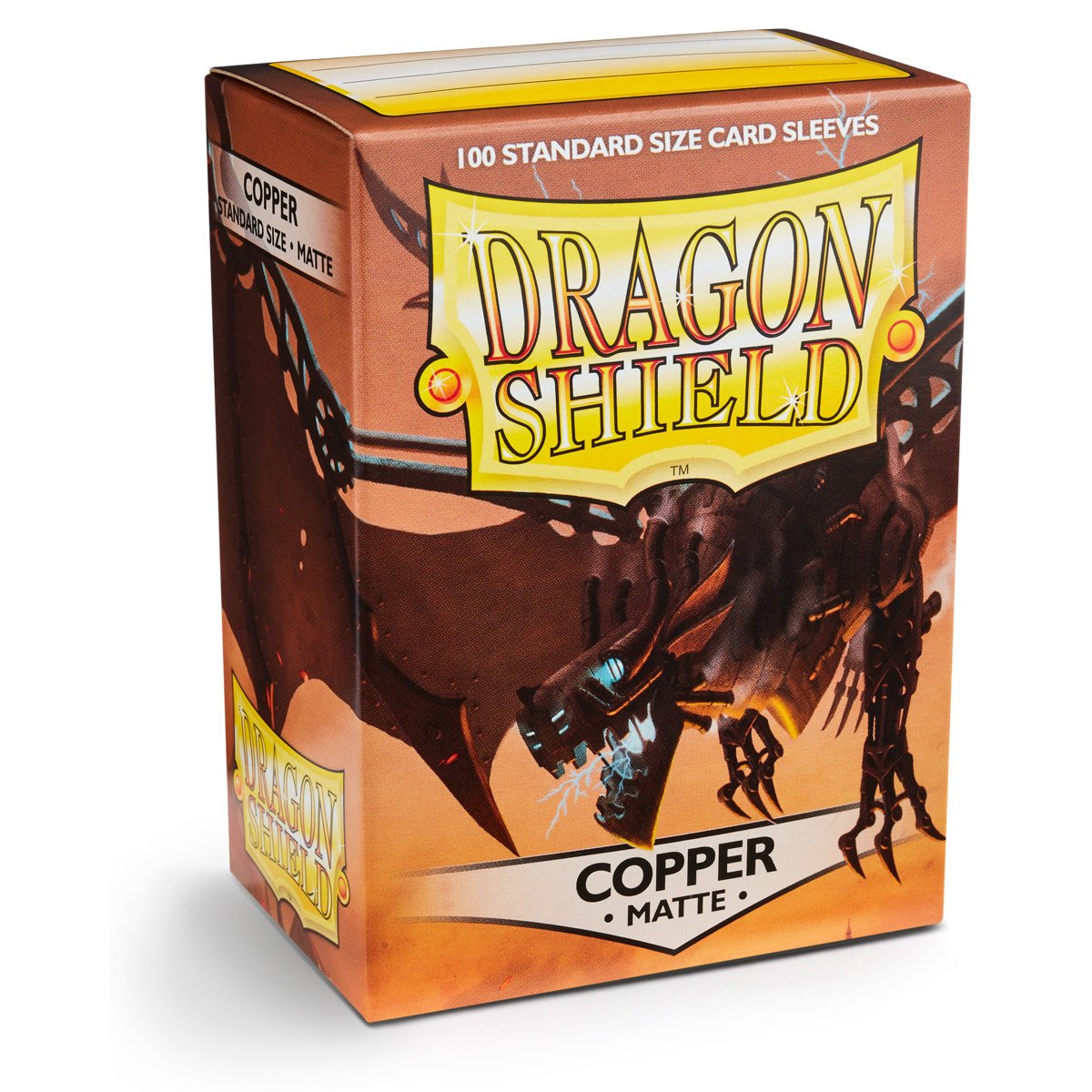 UNIT Dragon Shield Matte Copper 100 Gaming Accessory by Arcane Tinmen 3