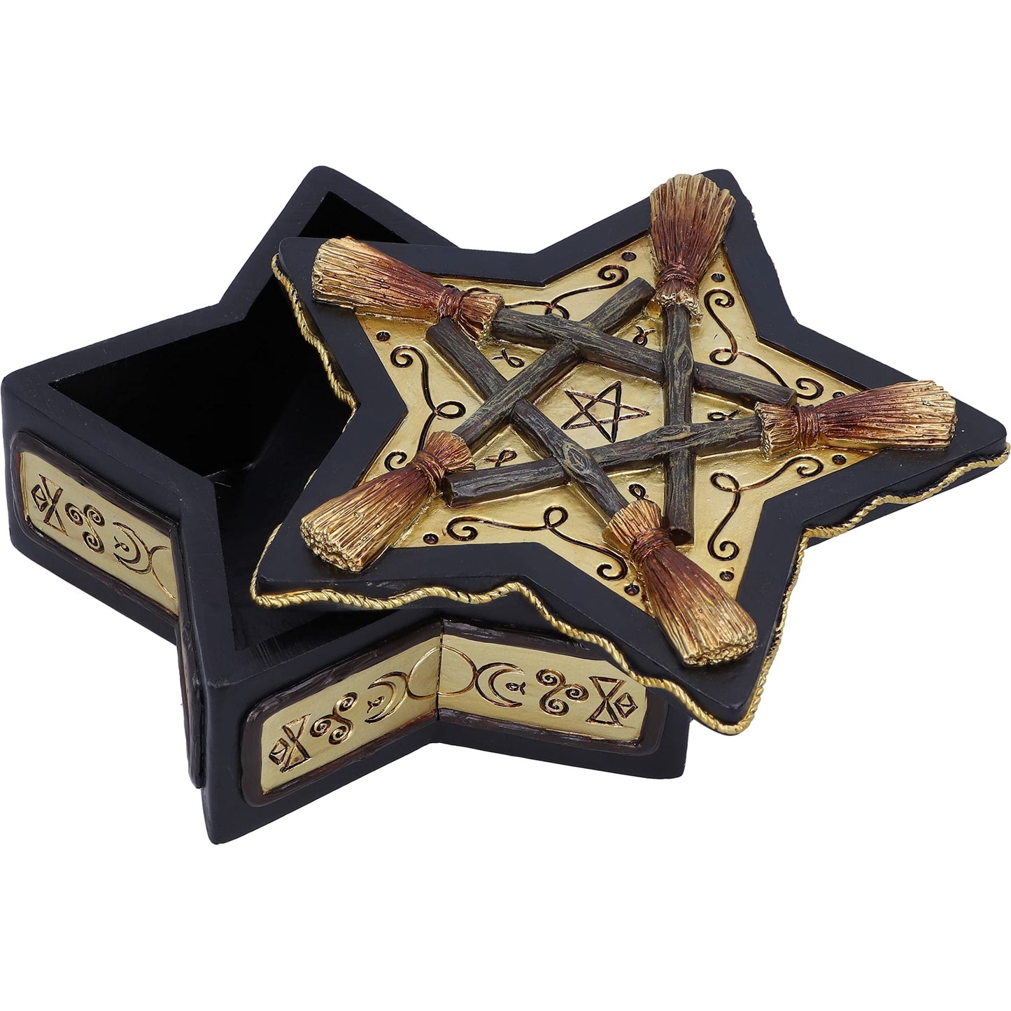 Magick Protector Wiccan Broomstick Box 16cm 7