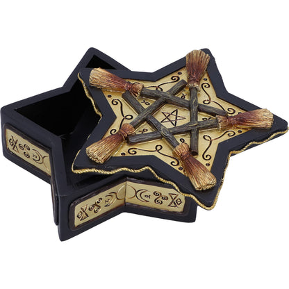 Magick Protector Wiccan Broomstick Box 16cm 7