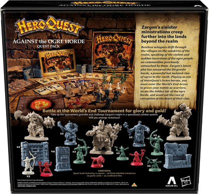 HeroQuest Against the Ogre Horde Quest Pack Board Game Expansion