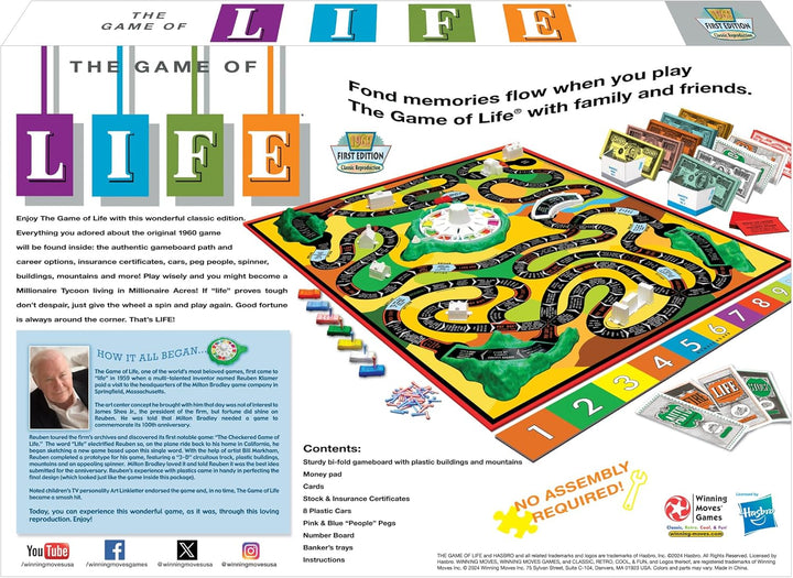 The Game of Life Board Game Classic Refresh 2021
