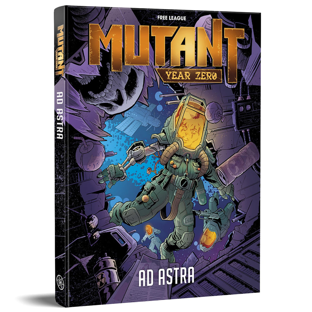 Free League Publishing: Mutant: Year Zero - Ad Astra - Hardback RPG Book, Thrilling Campaign Module, Space Roleplaying Adventure