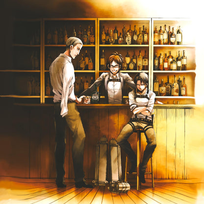 UniVersus: Attack on Titan: Origins of Power - Temporary Reprieve Playmat - 24 x 14 Neoprene Mat, Tabletop Card Game Accessory, UVS Games, Licensed 2