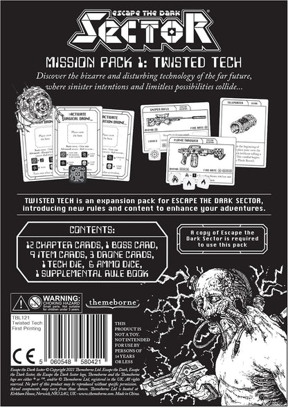 Mission Pack 1 Twisted Tech Escape the Dark Sector Board Game Expansion