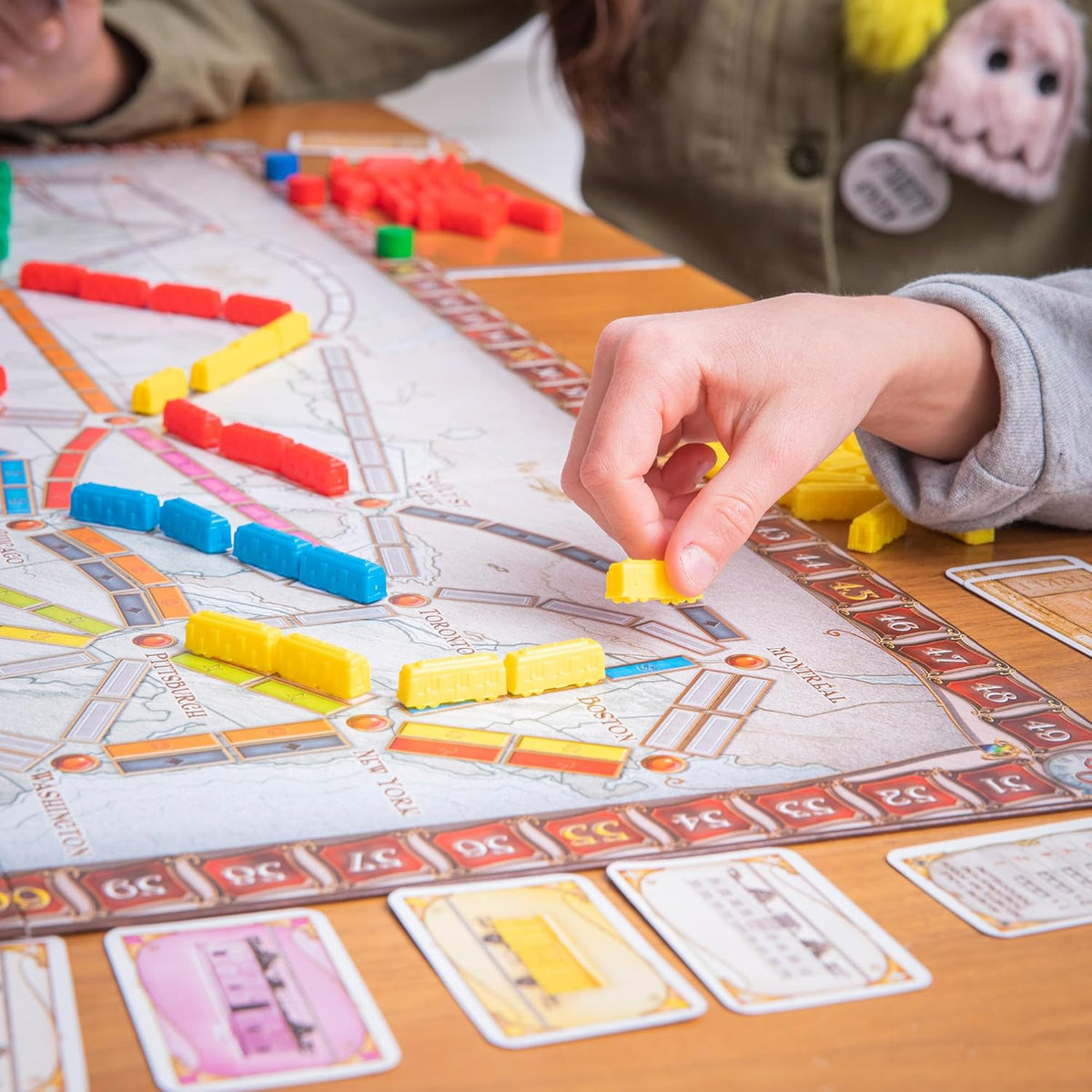 Ticket to Ride Board Game A Cross-Country Train Adventure for Friends and Family 8