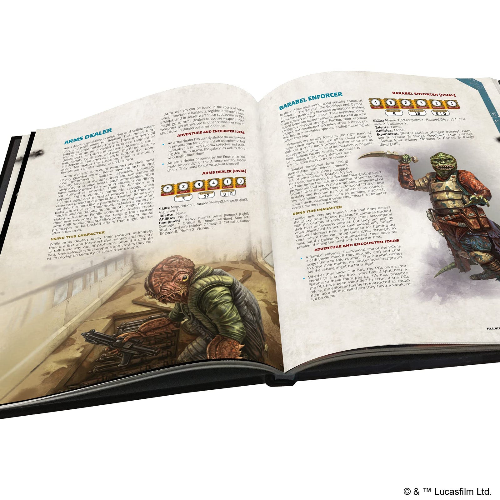 Star Wars RPG Allies and Adversaries Roleplaying Game 2