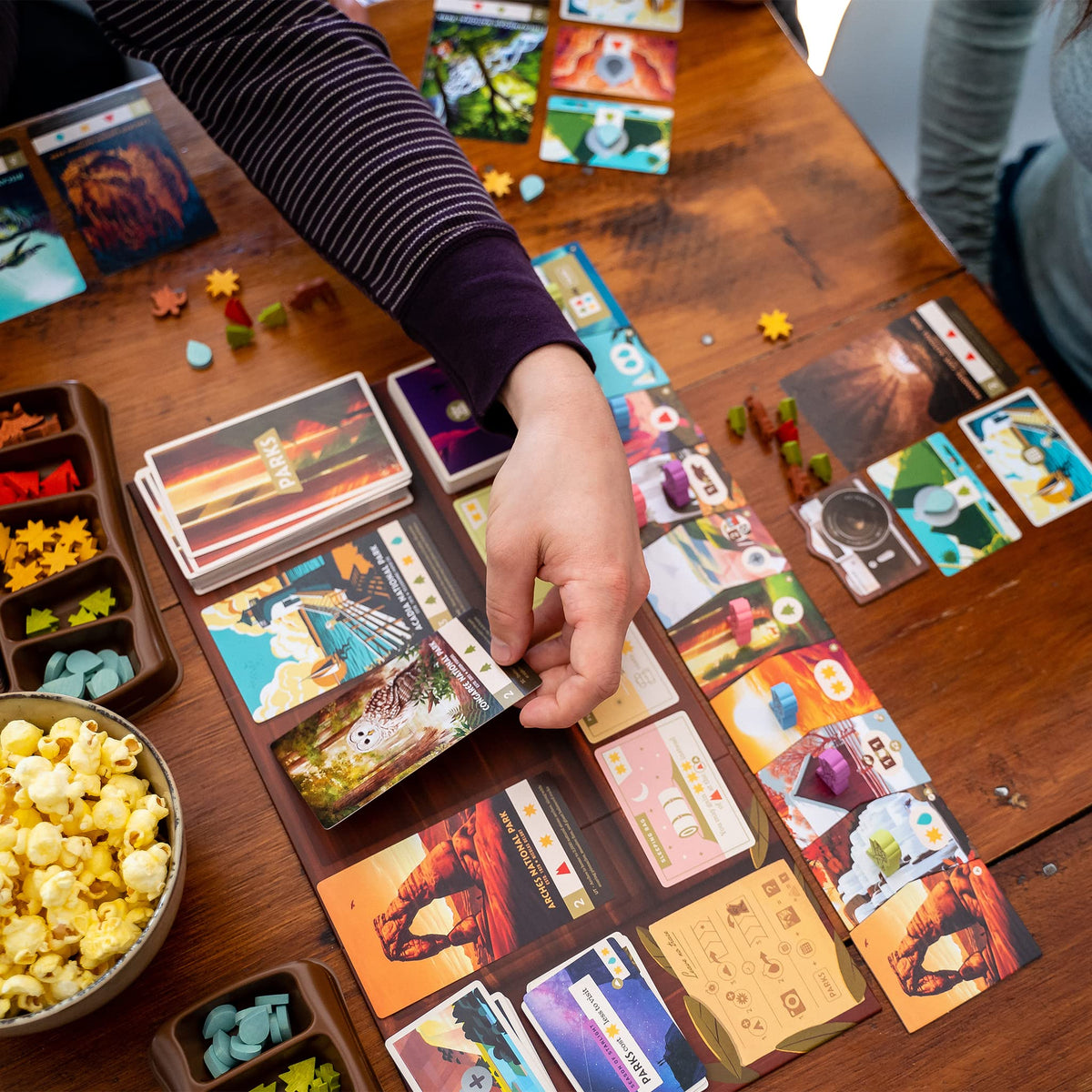 Keymaster Games Parks | Beautiful Strategy Game for Families, Adults, Kids or Solo | Explore Nature and The Outdoors by Hiking The US National Parks on Game Night | 1-5 Players | Ages 10+ 5