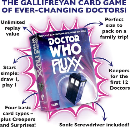 Doctor Who Fluxx Card Game