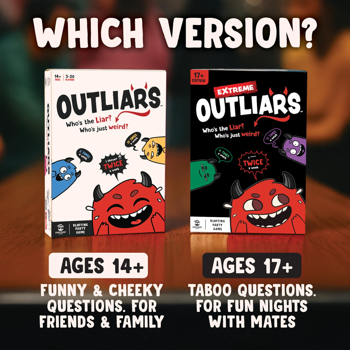 Outliars Board Game by Confident 7