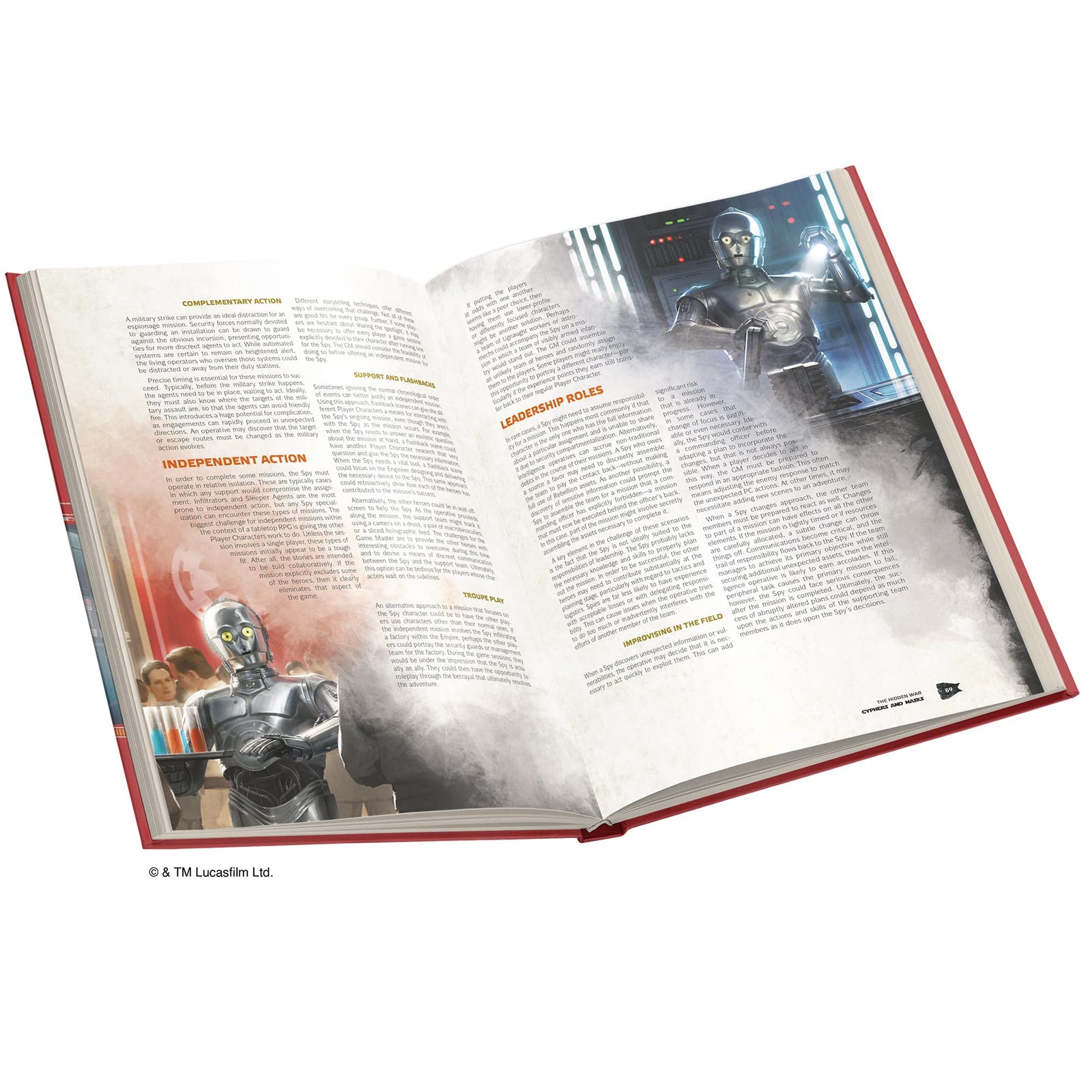 Star Wars Age of Rebellion RPG Cypher and Masks Roleplaying Game by Edge Entertainment Studio 2