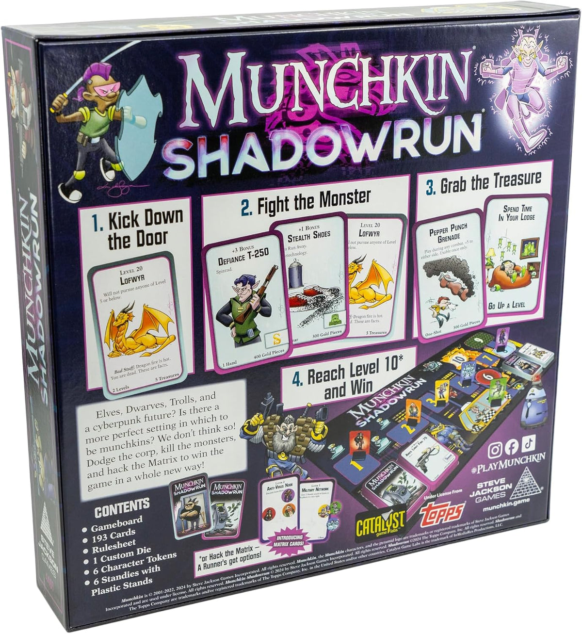 Munchkin Shadowrun Card Game