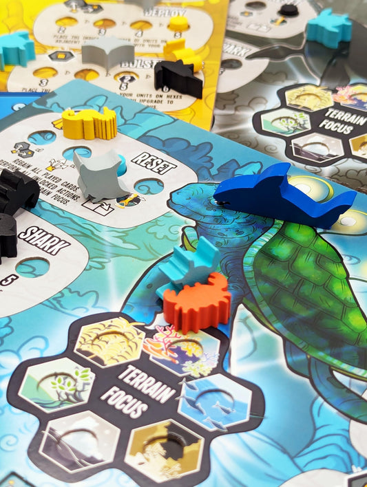 Kingdoms of The Deep by Weird Giraffe Games, Strategy Board Game, for 1 to 6 Players and Ages 10+ 2