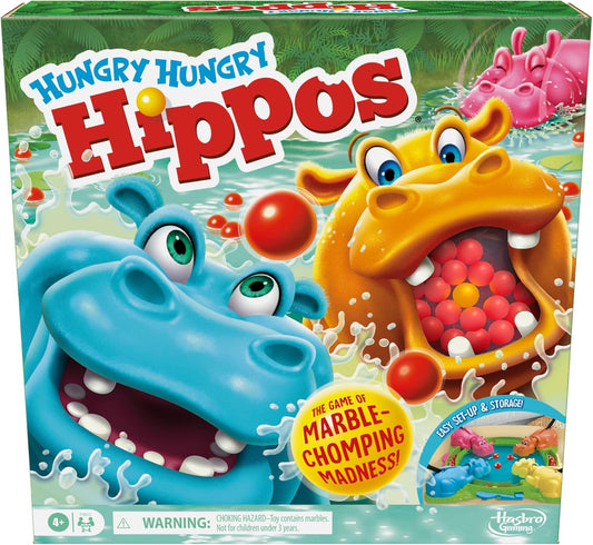 Hungry Hungry Hippos Kids Action Board Game