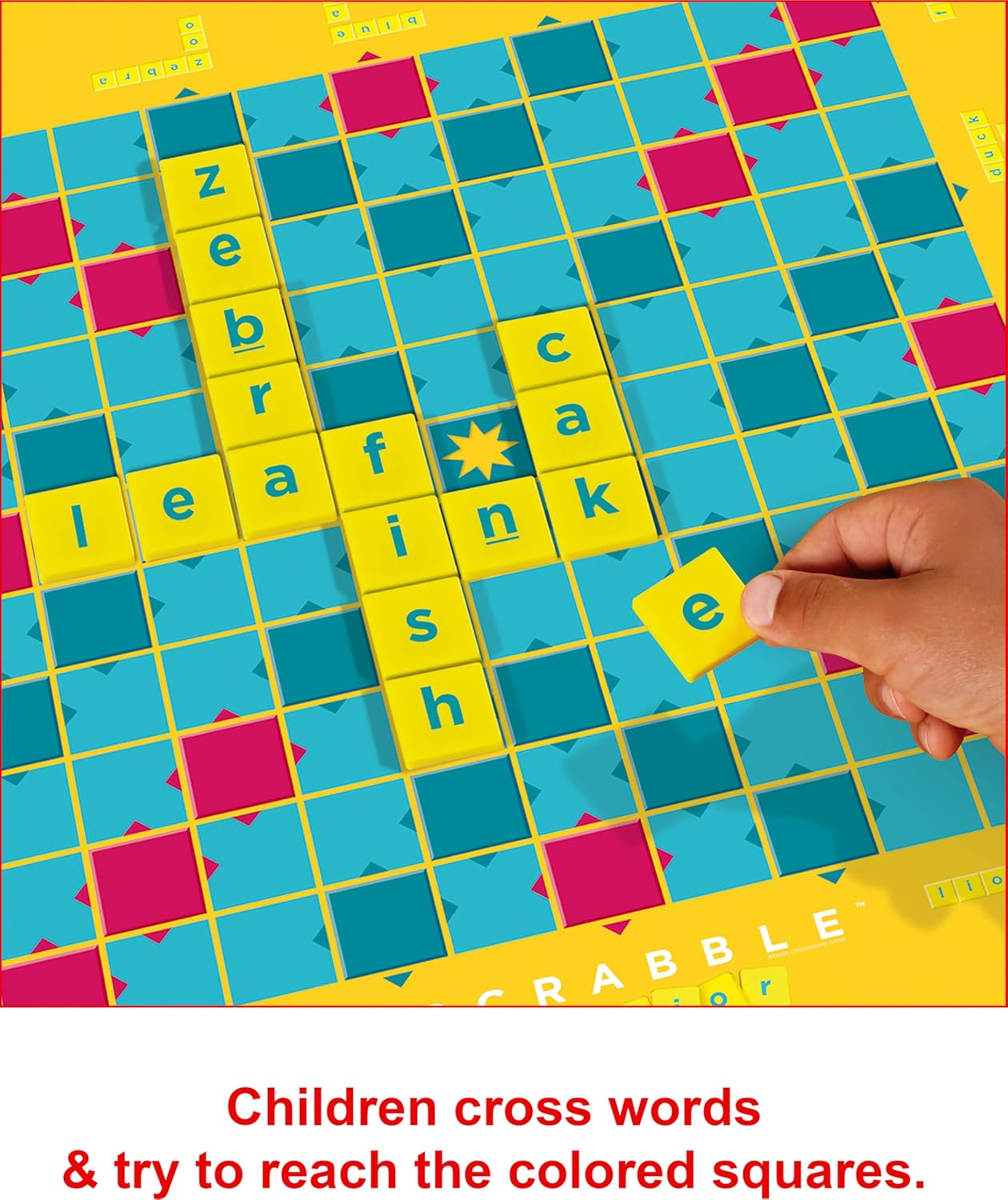 Junior Scrabble Board Game 2013 Refresh